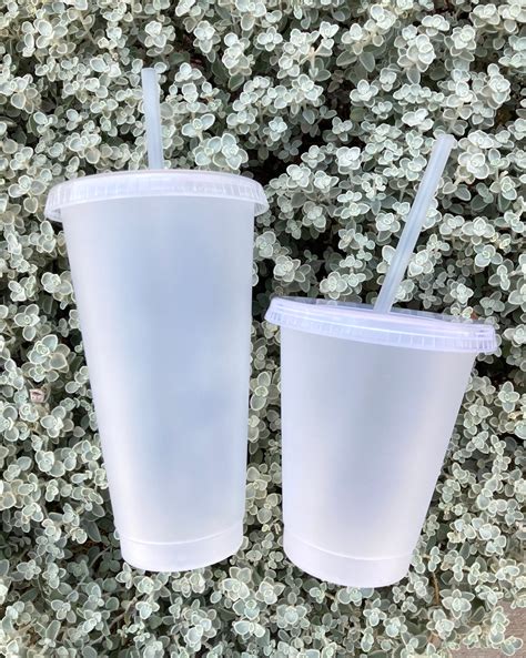 16oz Plain clear reusable cup l plain clear cups l 16oz clear | Etsy