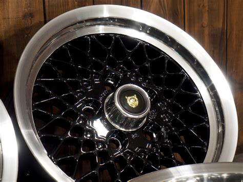 Jaguar Lattice Wheels Original Alloys CBC2469 15 inch XJ XJ12 XJS XJ6 ...