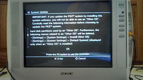 PS3 Update 3.21 Removal of "Install Other OS" Feature - YouTube