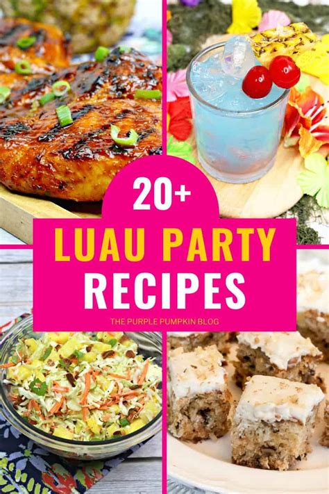 Luau Party Food Recipes: What To Serve At A Hawaiian Luau Party