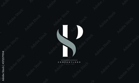 SP or PS Letter Business Logo Design Alphabet Icon Vector Symbol Stock Vector | Adobe Stock