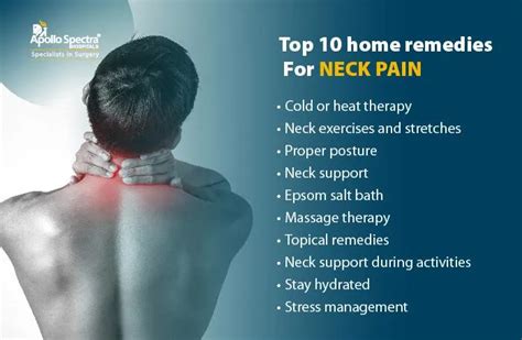 Best Home Remedies for Fast Neck Pain Relief | Apollo Spectra