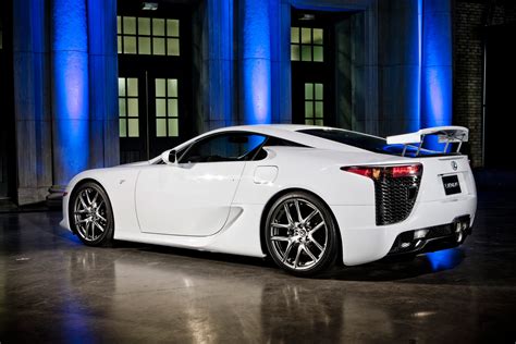 The display was amazing, the LFA all lit up — here are some Lexus ...