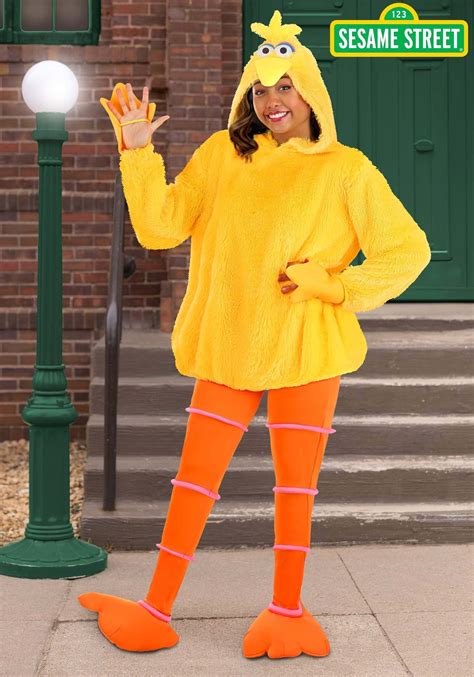 Women's Sesame Street Cozy Big Bird Costume | Sesame Street Costumes