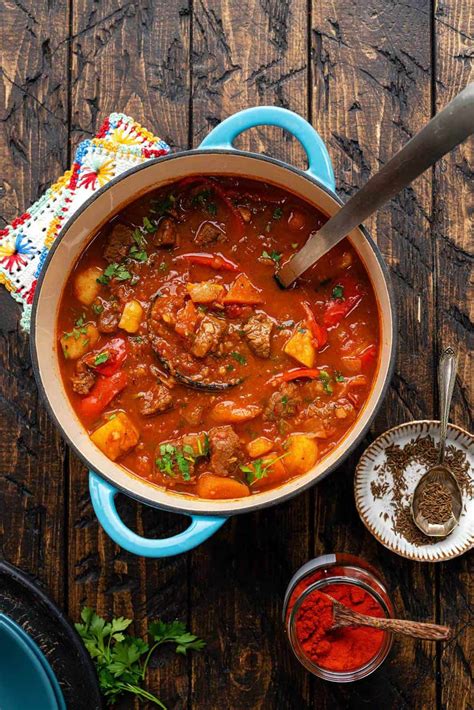 Traditional Goulash Soup Recipe | Bryont Blog