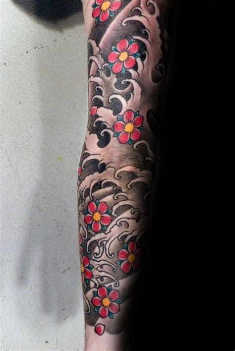 101 Cool Cherry Blossom Tattoo Designs for Men [2024 Guide] | Cherry blossom tattoo men ...