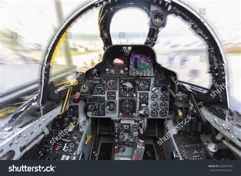 Gijonspain July 26 F4 Phantom Cockpit ภาพสต็อก 329281457 | Shutterstock