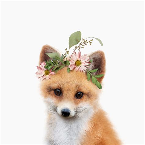 Animals with Flower Crowns - The Crown Prints