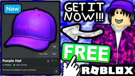 FREE ACCESSORY! HOW TO GET SOFI TUKKER Purple Hat! (ROBLOX) - YouTube