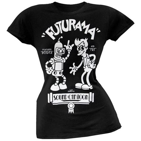 Futurama - Old Timey Bender Juniors T-Shirt | Juniors tees, Nerdy outfits, Shirts