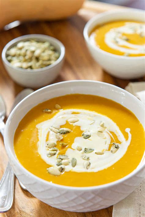 Butternut Squash Soup (Best Roasted Flavor) - Fifteen Spatulas