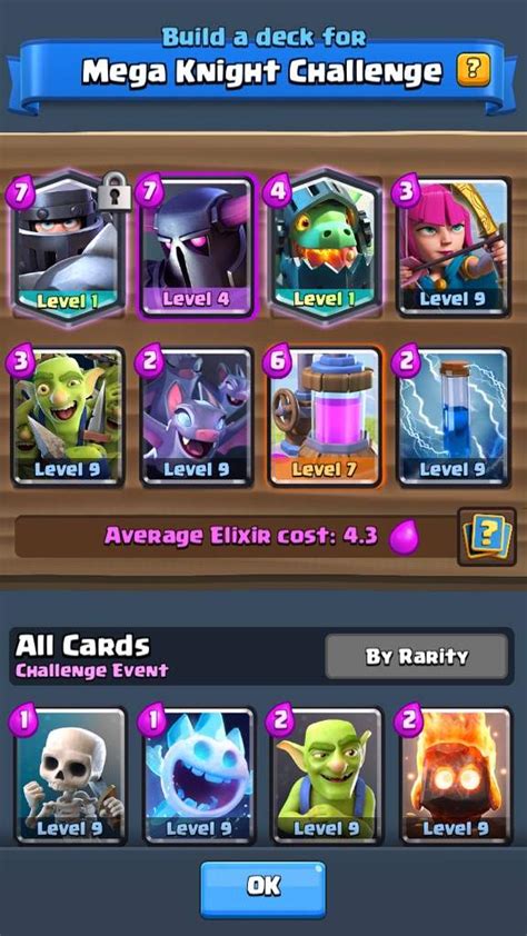 How to get a good mega knight deck | Clash Royale Amino