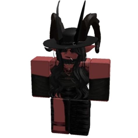 a lego figure wearing a black hat with horns on it's head and long hair