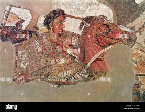 Alexander Mosaic,Alexander the Great Stock Photo - Alamy