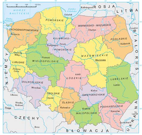 Maps of Poland and Polish Regions | Everything About Poland