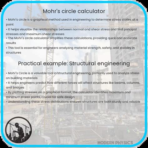 Mohr's Circle Calculator | Stress Analysis & Precision Modeling