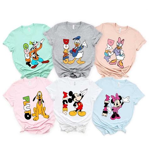 Custom Disney Friends Shirts, Disney Family Shirts, Disney F - Inspire Uplift