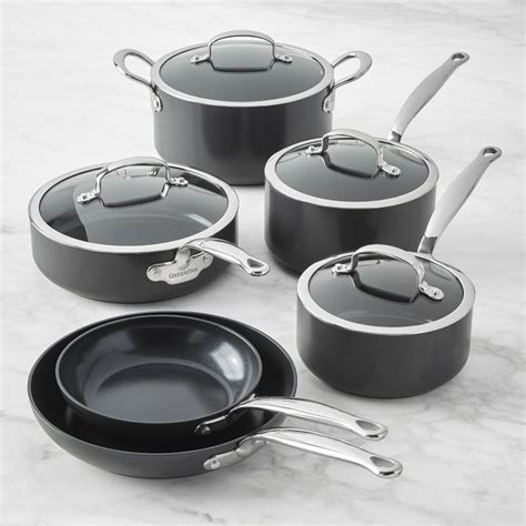 GreenPan™ Revolution Ceramic Nonstick 10-Piece Cookware Set | Williams Sonoma AU