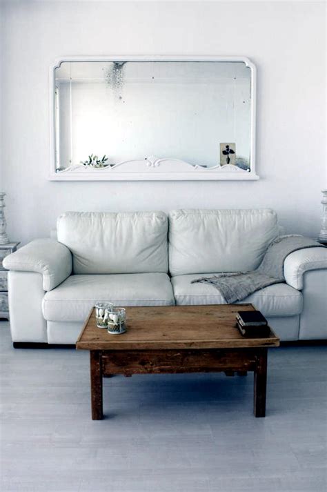 White leather sofa | Interior Design Ideas - Ofdesign