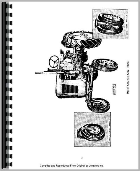 Case VAC Tractor Operators Manual