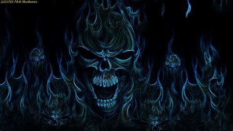 Moving Skull Wallpapers HD - WallpaperSafari