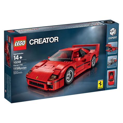 Amazon.com: LEGO Creator Expert Ferrari F40 10248 Construction Set ...