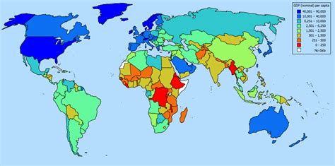 Third World Countries Map