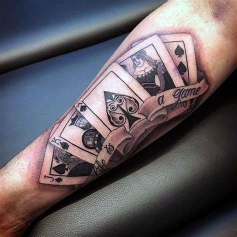 Wonderfull Deck Of Cards Tattoo Designs Designs Tatuajes Tattoos, Best ...