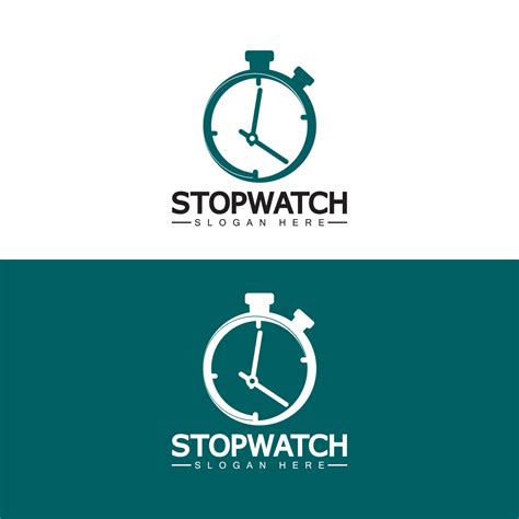 Stopwatch timer logo design vector icon symbol illustration template 11487191 Vector Art at Vecteezy