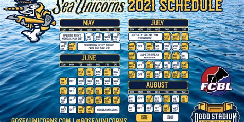 Norwich Sea Unicorns unveil 2021 schedule | Sea Unicorns