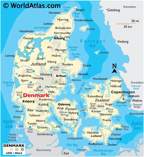 Denmark Maps & Facts - World Atlas