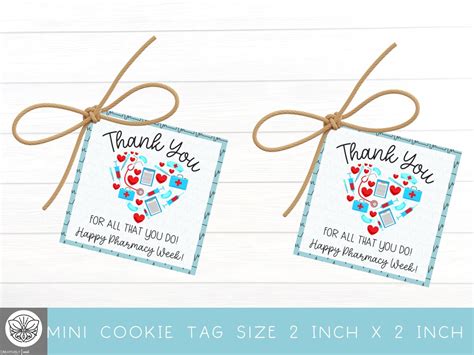 Pharmacy Week Gifts for Pharmacists Pharmacy Tech Appreciation Gift Printable Appreciation Gift ...