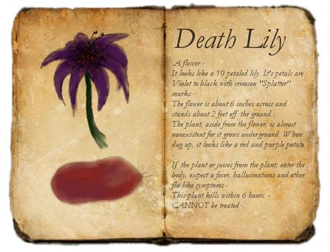 Death Lily by KinkyUnicornSpit on DeviantArt