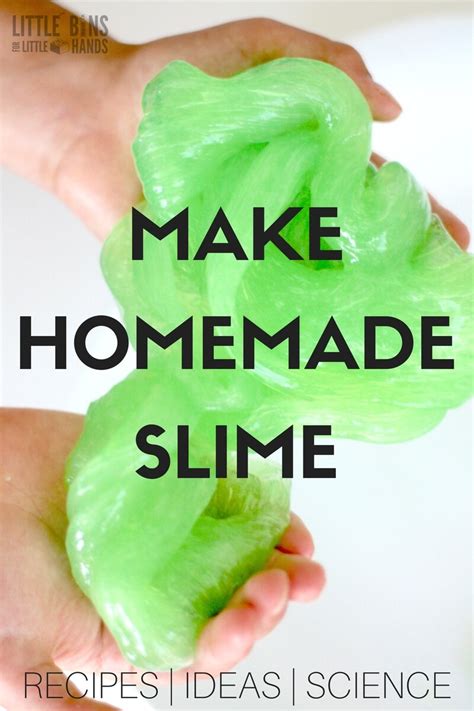 Homemade Slime Recipe for Making Slime With Kids