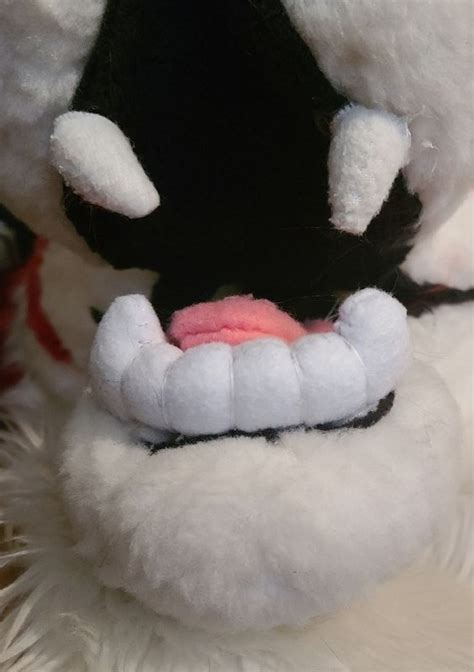 Plush Fursuit Teeth - Etsy