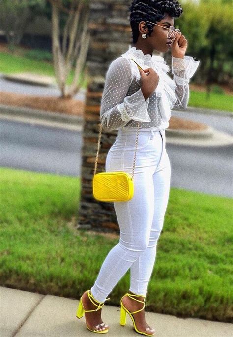 yellow and white outfits for ladies - Said Vlog Photos