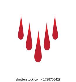 Blood Logo Vector Illustration Design Stock Vector (Royalty Free) 1728703429 | Shutterstock