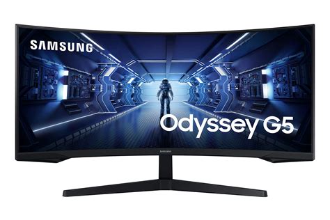 Samsung Odyssey G5 LC34G55TWWRXXU 34" 1000R Curved Gaming Monitor ...