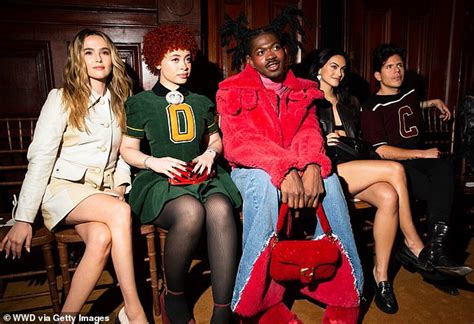 Zoey Deutch joins forces with Ice Spice and Lil Nas X to rule the front row at Coach fashion ...