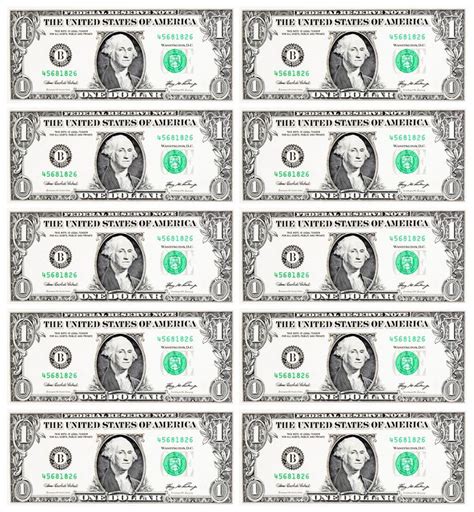 Fake Money Sheets - 10 Free PDF Printables | Printablee | Fake money printable, Fake money ...