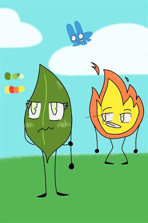 Bfdi Firey Leafy In Love | Hot Sex Picture