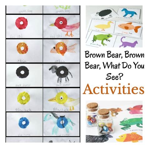 9 AWESOME Brown Bear, Brown Bear Activities for Young Children