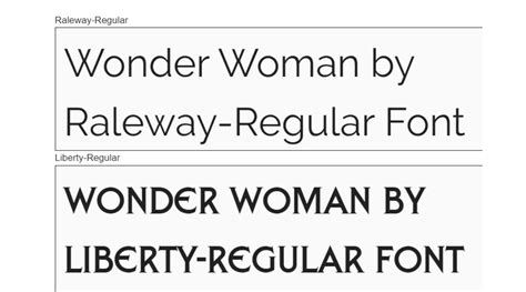 Wonder Woman Font Free | Free Fonts Vault