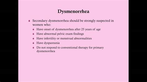 Dysmenorrhea - CRASH! Medical Review Series - YouTube