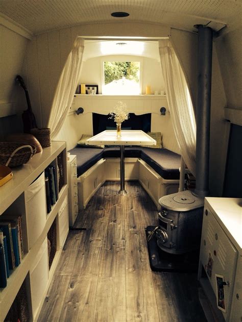 40ft Narrowboat refurbished this year | Boat interior design, House boat, Boat house interior