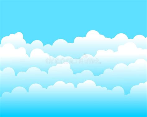 Cartoon Clouds And Sky - Download clouds cartoon stock photos. - Kremi Png