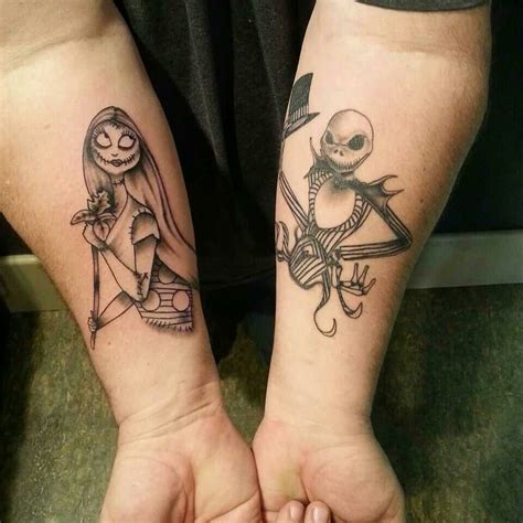 Share 73+ jack and sally tattoos for couples latest - in.cdgdbentre