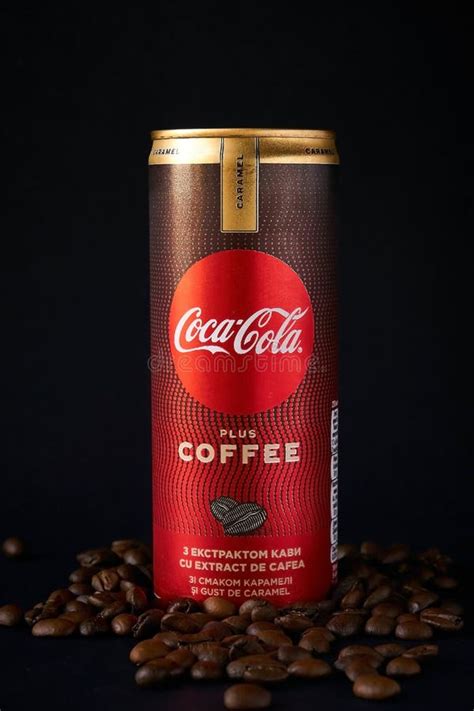 Drink Coca-Cola with Coffee Extract and Caramel Flavor. Editorial. Editorial Photography - Image ...