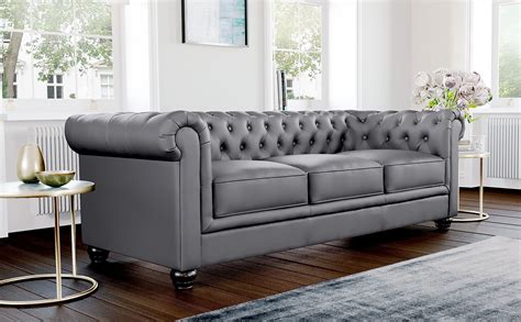 30+ Grey Leather Sofa Living Room Ideas – DECOOMO