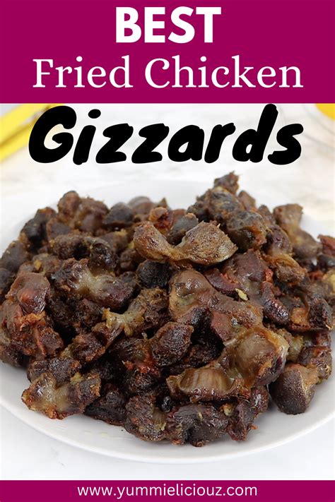 Fried chicken gizzard recipe – Artofit